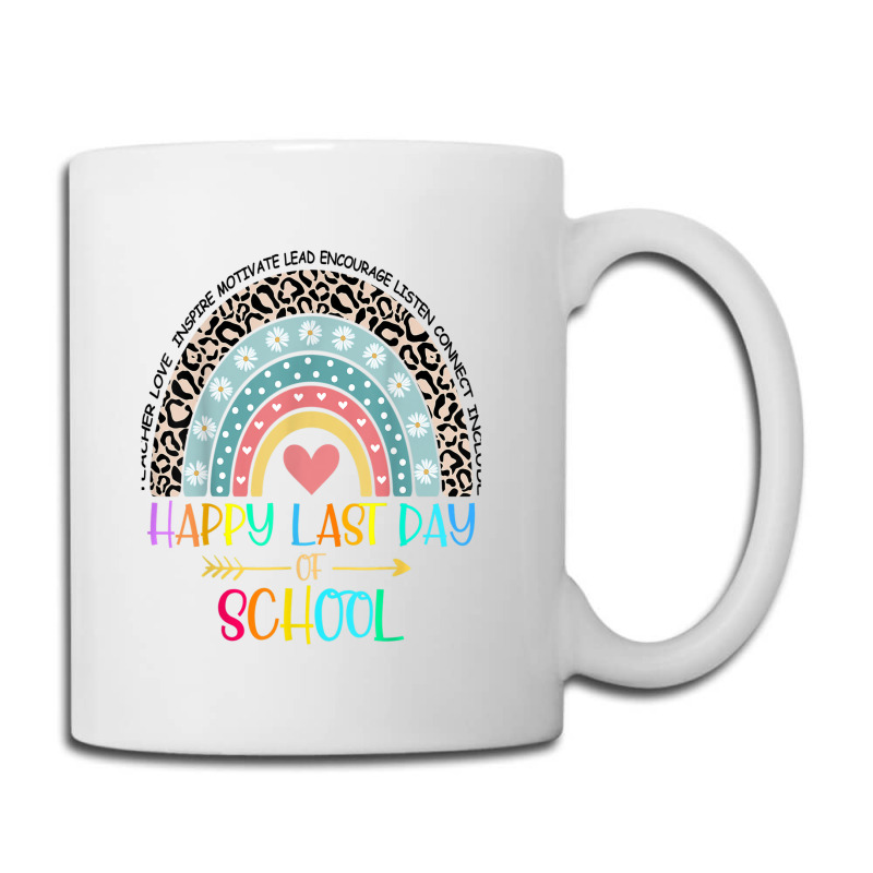 Happy Last Day Of School Teacher Student Graduation Rainbow 357 Coffee Mug | Artistshot