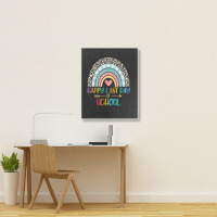 Happy Last Day Of School Teacher Student Graduation Rainbow 357 Portrait Canvas Print | Artistshot