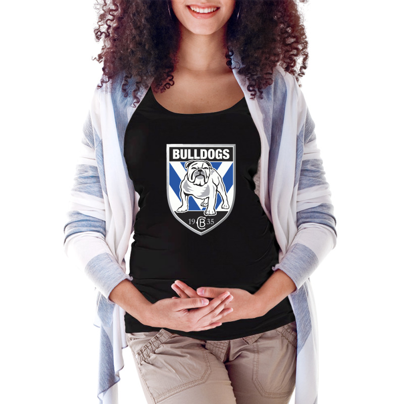 Bulldogs Rlfc Maternity Scoop Neck T-shirt by SomArt | Artistshot