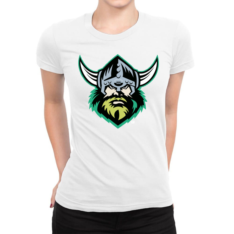 Canberra Raiders Ladies Fitted T-Shirt by SomArt | Artistshot