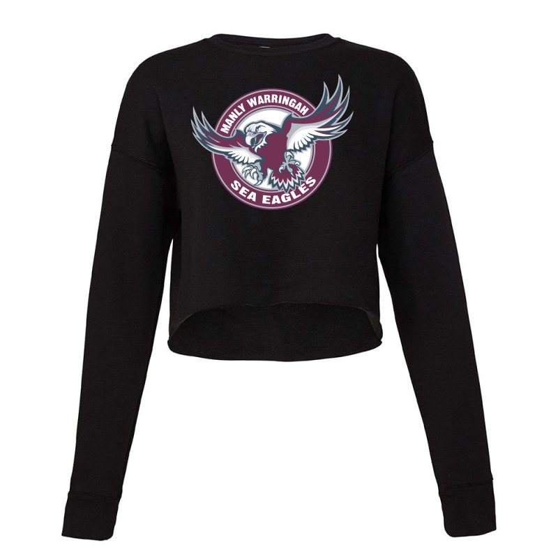 Manly Warringah Sea Eagles Cropped Sweater by SomArt | Artistshot