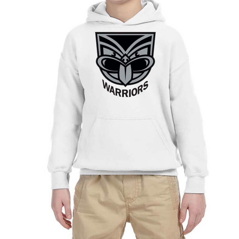 New Zealand Warriors Youth Hoodie by SomArt | Artistshot