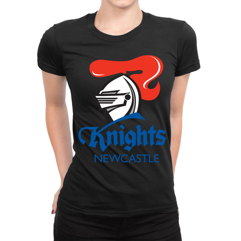 Newcastle Knights Ladies Fitted T-Shirt by SomArt | Artistshot