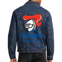 Newcastle Knights Men Denim Jacket | Artistshot