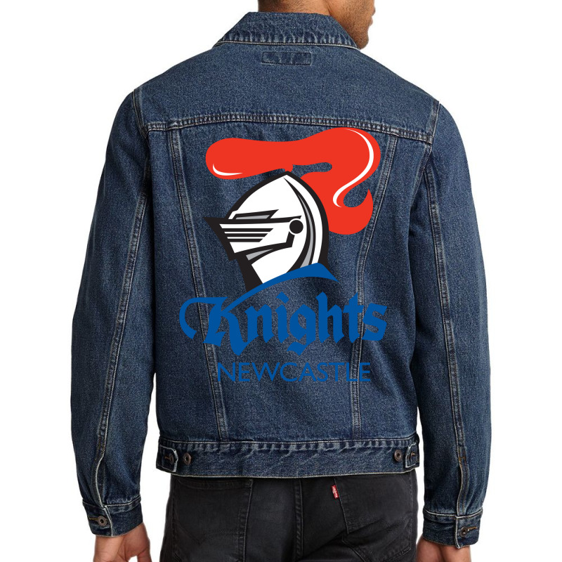 Newcastle Knights Men Denim Jacket | Artistshot