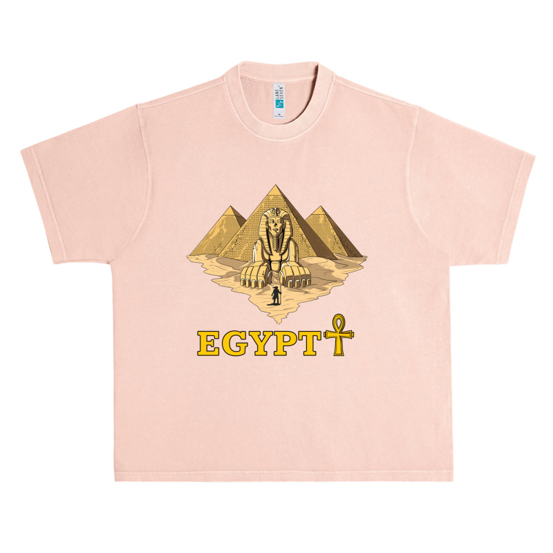 Hippie Egyptian Pyramids Sphinx Urban Heavy T-shirt | Artistshot