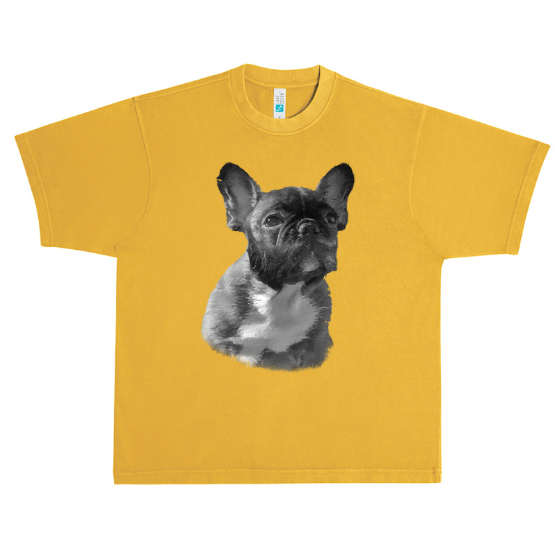 Bulldog With Sideburns T Shirtbulldog With Sideburns T Shirt Urban Heavy T-shirt by jordanianstroke | Artistshot