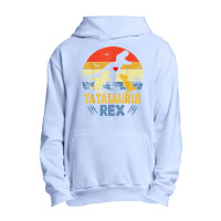 Tata Saurus T Rex Dinosaur Tata 2 Kids Family Matching T Shirt Urban Pullover Hoodie | Artistshot