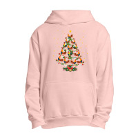 Chicken Roster Chicken Lover Xmas Roster Christmas Tree 25 Hen Chick Urban Pullover Hoodie | Artistshot