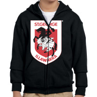 St. George Illawarra Youth Zipper Hoodie | Artistshot