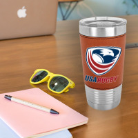 Rugby Usa Leatherette Tumbler | Artistshot