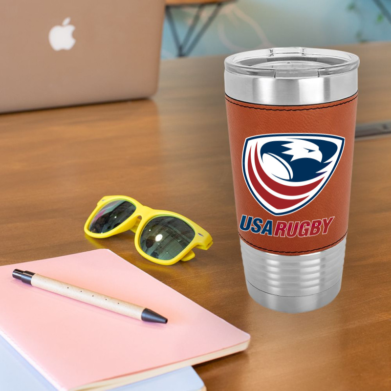 Rugby Usa Leatherette Tumbler | Artistshot