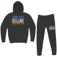 Jamaica Queens New York Ny T Shirt Hoodie & Jogger Set | Artistshot