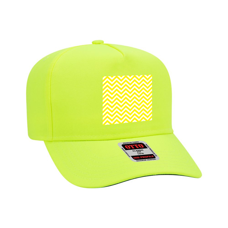 Yellow Color Pattern Adjustable Baseball Cap | Artistshot