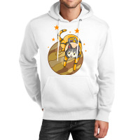 Astronaut Cat Playing With Planet Unisex Hoodie | Artistshot