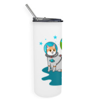 Astronaut Cat Skinny Tumbler | Artistshot