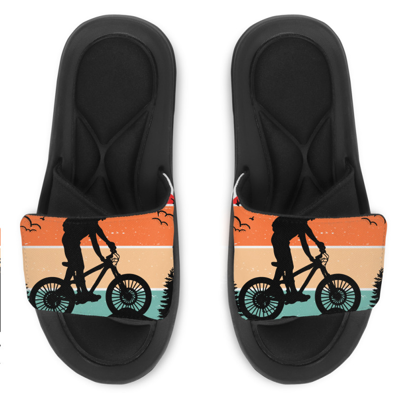 I Don't Need Therapy I Just Need To Go Cycling Slide Sandal | Artistshot