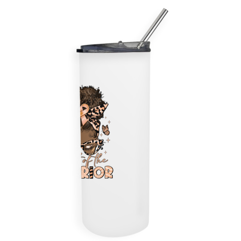 Aunt Of The Warrior Endometrial Cancer Skinny Tumbler | Artistshot