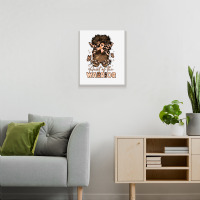 Aunt Of The Warrior Endometrial Cancer Metal Print Vertical | Artistshot