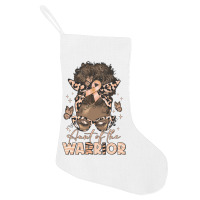 Aunt Of The Warrior Endometrial Cancer Holiday Stocking | Artistshot