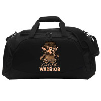 Aunt Of The Warrior Endometrial Cancer Active Duffel | Artistshot