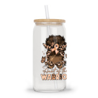 Aunt Of The Warrior Endometrial Cancer Glass Tumbler | Artistshot