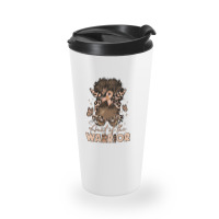 Aunt Of The Warrior Endometrial Cancer Travel Mug | Artistshot