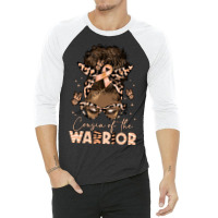 Cousin Of The Warrior Endometrial Cancer 3/4 Sleeve Shirt | Artistshot