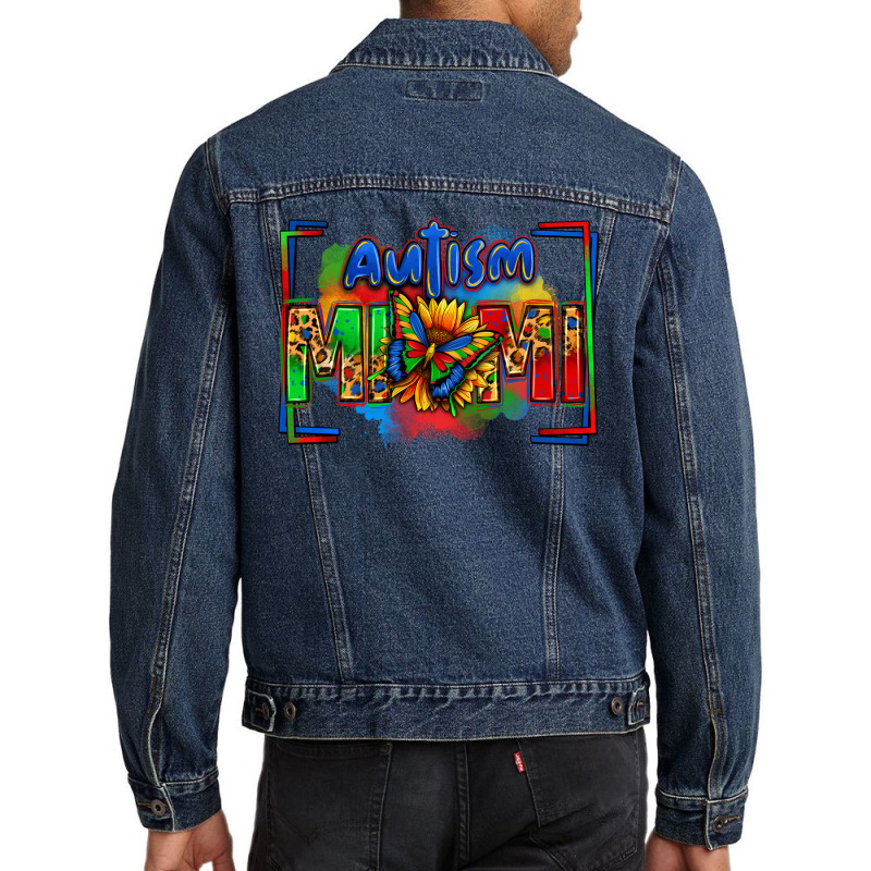 Autism Mimi Men Denim Jacket | Artistshot