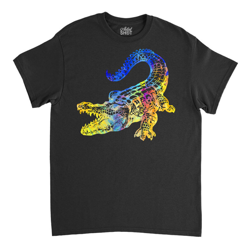 Crocodile Lover T  Shirtcrocodile Aligator With Beutiful Gift Idea T Classic T-shirt | Artistshot