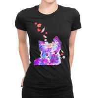 Dog T  Shirt Yorkshire Terrier Peeking Ladies Fitted T-shirt | Artistshot