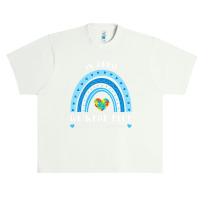 Puzzle Rainbow In April We Wear Blue Autism Awareness Month Urban Heavy T-shirt | Artistshot