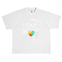 Rocking To A Different Tune Puzzle Piece Autism Awareness Urban Heavy T-shirt | Artistshot