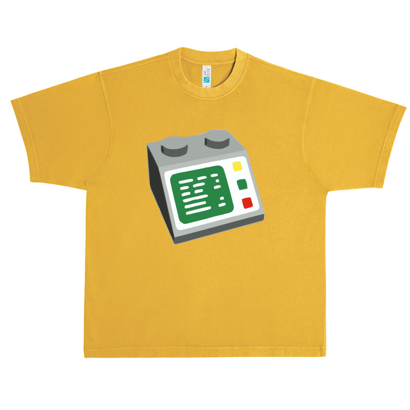 Toy Brick Computer Console Urban Heavy T-shirt by gradydakota | Artistshot