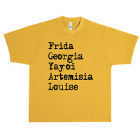 Frida Georgia Yayoi Artemisia Louise For Light Urban Heavy T-shirt | Artistshot