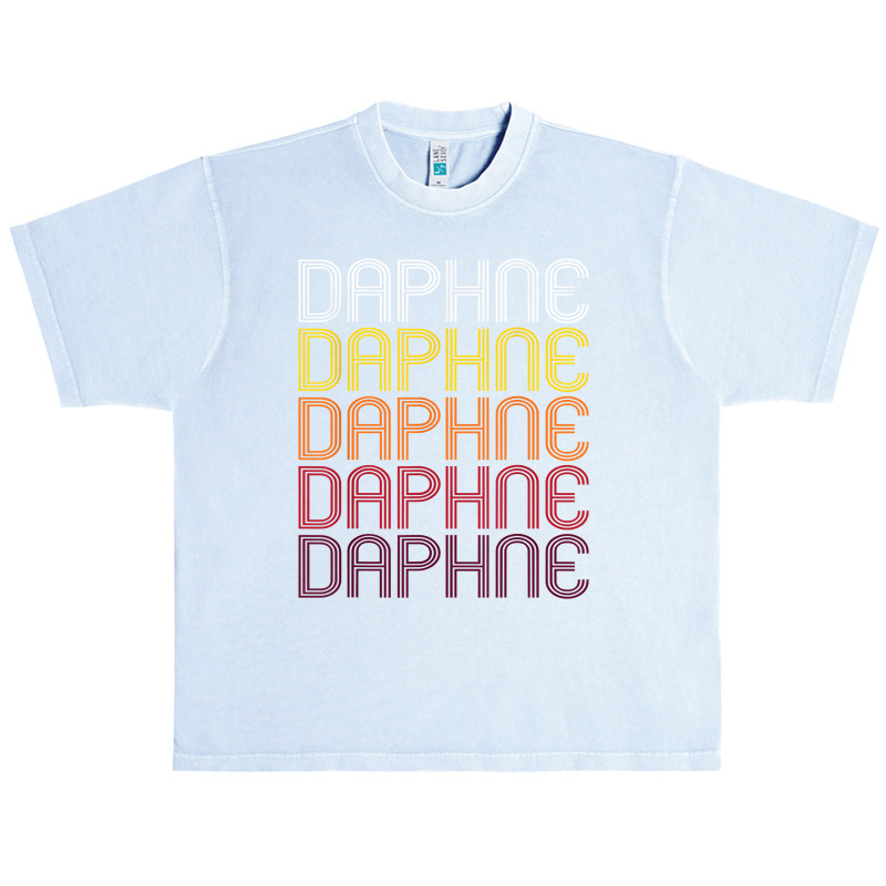 Daphne, Al  Vintage Style Alabama T Shirt Urban Heavy T-shirt by adrienskradski | Artistshot