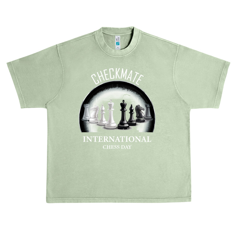 Chess Player Gift T  Shirt International Chess Day Urban Heavy T-shirt by blossomparkour | Artistshot