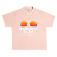 Kindergarten Teacher Off Duty Sunglasses Beach Sunset Urban Heavy T-shirt | Artistshot