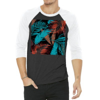 Jungle T  Shirt Jungle Paradise Botanical T  Shirt 3/4 Sleeve Shirt | Artistshot