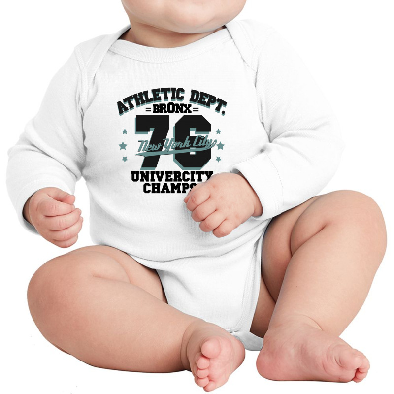 Nyc Long Sleeve Baby Bodysuit by Disgus_Thing | Artistshot