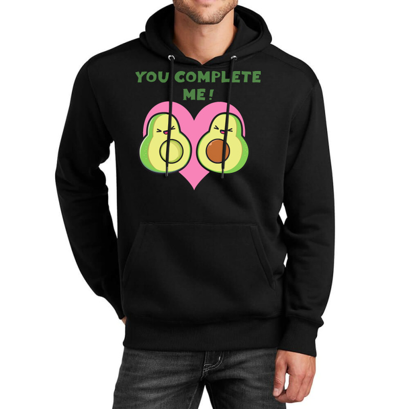 Day T  Shirt Complete Me Kawaii Avocado Hearts Valentines Day T  Shirt Unisex Hoodie | Artistshot