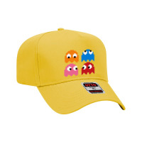 Pacman Ghosts Cool Retro 80s Adjustable Baseball Cap | Artistshot