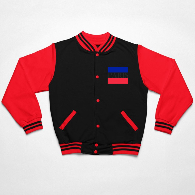 Blue White Red Bomber Jacket by awhetzel | Artistshot