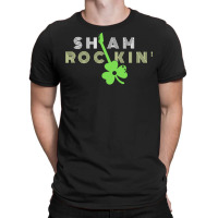 Day T  Shirt Sham Rocking Guitar Shamrock Saint Patrick's Day T  Shirt T-shirt | Artistshot