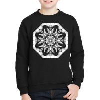 Mandala Art T  Shirt Mandala Magic Circle Youth Sweatshirt | Artistshot