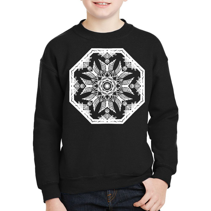 Mandala Art T  Shirt Mandala Magic Circle Youth Sweatshirt by toyair | Artistshot