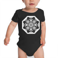 Mandala Art T  Shirt Mandala Magic Circle Baby Bodysuit | Artistshot