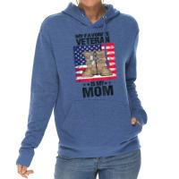 Proud Son Kids Of A Us Army Veteran Mother Tee Veterans Day T Shirt Lightweight Hoodie | Artistshot