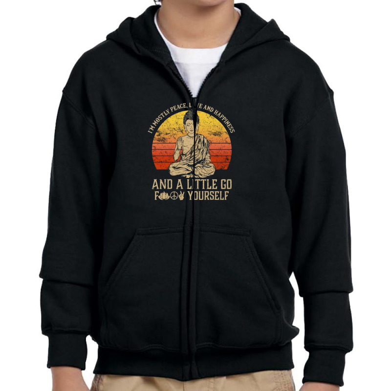 Vintage Youth Zipper Hoodie by Disgus_Thing | Artistshot