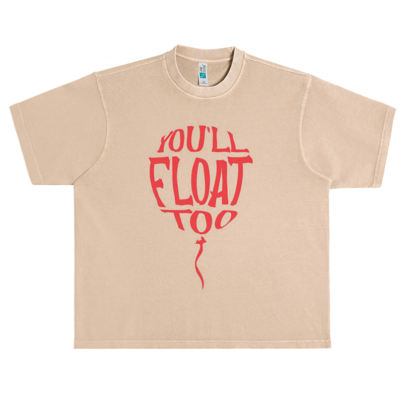 Youll Float Too Horror Scary Urban Heavy T-shirt by TaneaMartese | Artistshot